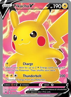 Pikachu V (Vivid Voltage 170/185)