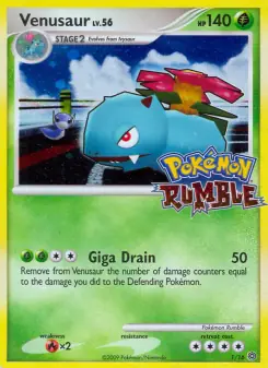 Venusaur (Pokémon Rumble 1/16)