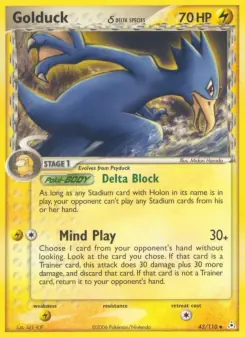 Golduck δ (Holon Phantoms 43/110)