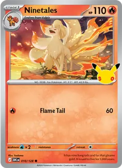 Ninetales (30th Celebration 010/128)