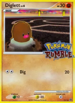 Diglett (Pokémon Rumble 11/16)