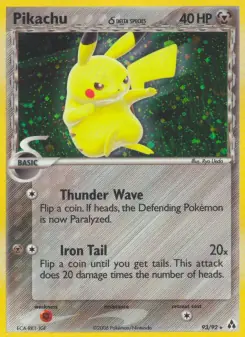 Pikachu δ (Legend Maker 93/92)