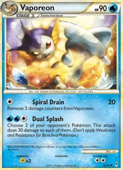 Vaporeon (Call of Legends 52/95)