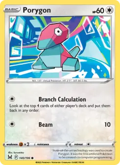 Porygon (Lost Origin 140/196)