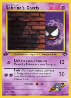 Sabrina's Gastly (Gym Challenge 96/132)
