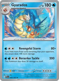Gyarados (Paldea Evolved 043/193)