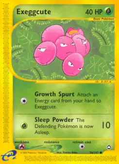 Exeggcute (Aquapolis 76/147)