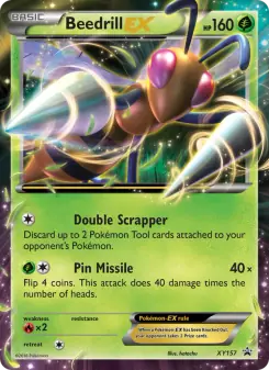 Beedrill EX (XY Black Star Promos XY157)