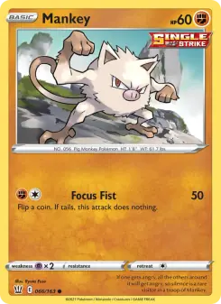 Mankey (Battle Styles 66/163)