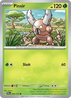 Pinsir (Prismatic Evolutions 003/131)