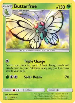 Butterfree (Unbroken Bonds 4/214)