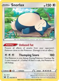 Snorlax (Lost Origin 143/196)