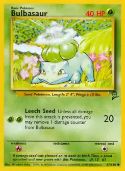 Bulbasaur (Base Set 2 67/130)