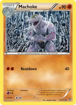 Machoke (Furious Fists 45/111)