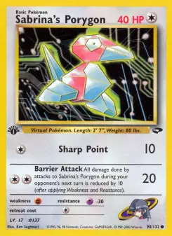 Sabrina's Porygon (Gym Challenge 98/132)
