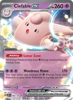 Clefable ex (Obsidian Flames 082/197)