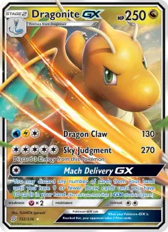 Dragonite GX (Unified Minds 152/236)