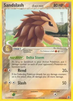 Sandslash δ (Delta Species 27/113)