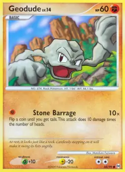Geodude (Arceus 65/99)