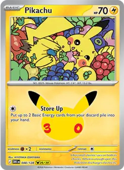 Pikachu (30th Celebration 048/128)