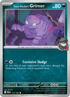 Team Rocket's Grimer (Destined Rivals 123/182)
