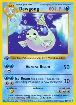 Dewgong (Base Set 25/102)