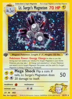 Lt. Surge's Magneton (Gym Heroes 8/132)
