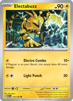 Electabuzz (151 125/165)