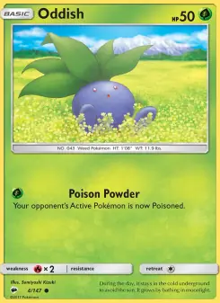 Oddish (Burning Shadows 4/147)