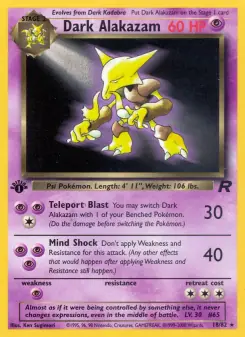 Dark Alakazam (Team Rocket 18/82)