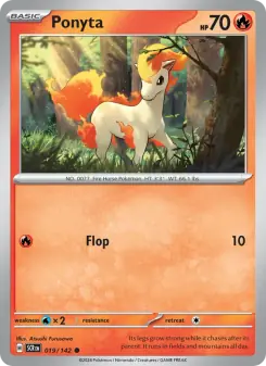 Ponyta (Stellar Crown 019/142)
