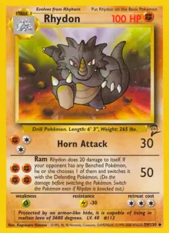 Rhydon (Base Set 2 59/130)
