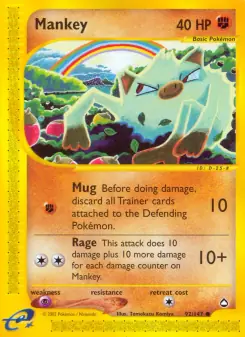 Mankey (Aquapolis 92/147)