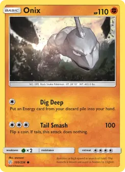 Onix (Cosmic Eclipse 105/236)