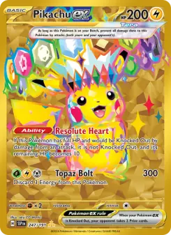 Pikachu ex (Surging Sparks 247/191)