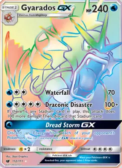 Gyarados GX (Crimson Invasion 112/111)
