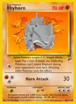 Rhyhorn (Base Set 2 90/130)