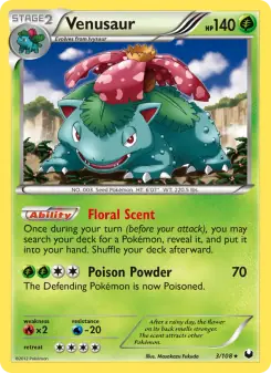 Venusaur (Dark Explorers 3/108)