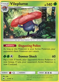 Vileplume (Burning Shadows 6/147)