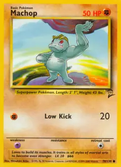 Machop (Base Set 2 78/130)
