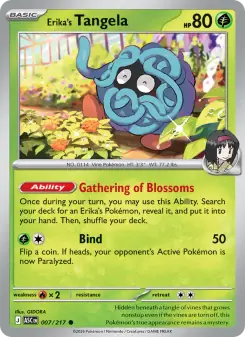 Erika's Tangela (Ascended Heroes 007/217)