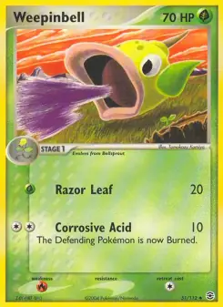 Weepinbell (FireRed & LeafGreen 51/112)