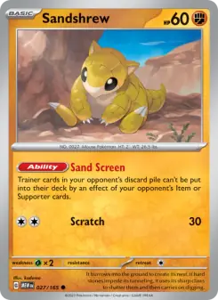 Sandshrew (151 027/165)