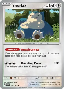 Snorlax (151 143/165)