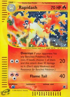 Rapidash (Expedition Base Set 26/165)