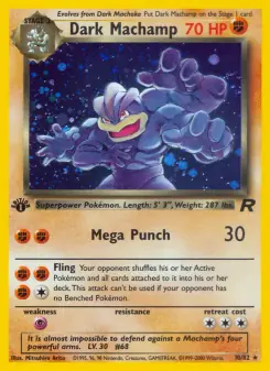 Dark Machamp (Team Rocket 10/82)