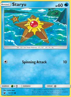 Staryu (Crimson Invasion 15/111)