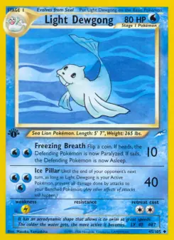 Light Dewgong (Neo Destiny 45/105)