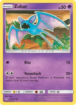 Zubat (Unbroken Bonds 64/214)