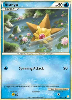 Staryu (HeartGold SoulSilver 84/123)